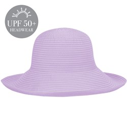"Black Ice Victoria Hat - Purple, OS Adjustable"