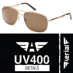 Aerial UV400 Metals Sunglasses