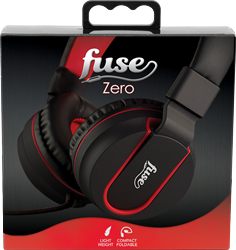 Fuse Zero Over Ear Headphone Black