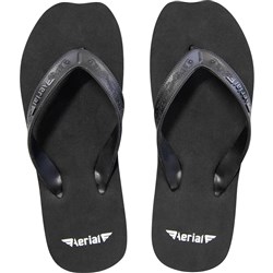 Aerial Thong Foamy Dbl Plug Black 1011