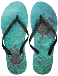 Aerial Thong F Class Print Ocean Series Turtles 09-10