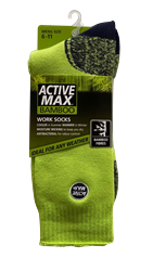 Men's BAMBOO Sock-6-11-Green