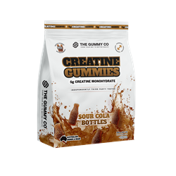Creatine Gummy 90pk pouch 30 serve-Cola