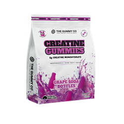 Creatine Gummy 90pk pouch 30 serve-Grape