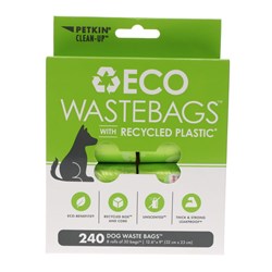 Pet Clean Up Bags 8 Pack - Asst