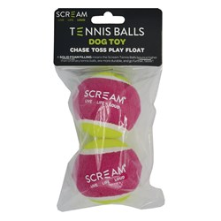 Pet Tennis Ball 2 Pack - Asst