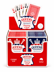 Queen Slipper Playing Cards 12pc CDU