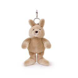 Kip Kangaroo Bag Charm Vegan Angora 18cm