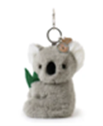 Kobi Koala Bag Charm Vegan Angora 15cm