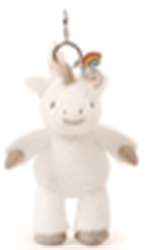 Misty Unicorn Bag Charm Vegan Angora 18cm