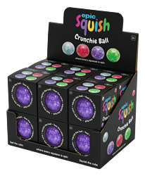 Epic Squish Crunchie Ball Squish 12PC CDU