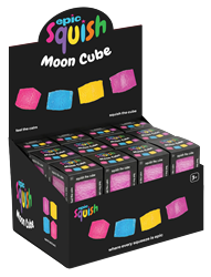 Epic Squish Moon Cube Squishie 12PC CDU