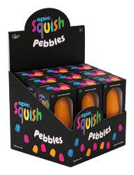 Epic Squish Pebbles Squishies 12PC CDU