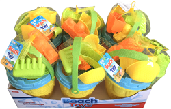 Beach Bucket Set 6pk CDU