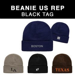 US REP BEANIES - 4 PACK