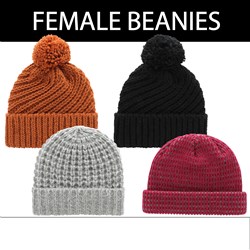 Female Beanies - 4 Pack