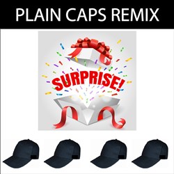 Remix AM Plain Caps 6 Pack