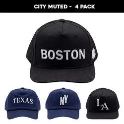 CITY MUTED - 4 PACK