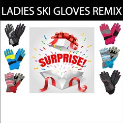 Black Tag Ski Gloves Pack - Ladies Mix - 6 Pack