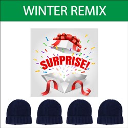 Kids Tag Beanie Pack - Assorted Mix - 6 Pack