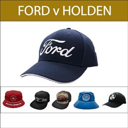 Cap Lic Holden/Ford - MIX - 6 Pack