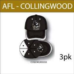 Cap Lic AFL 2 VIC COLL - MULTI - 3pk
