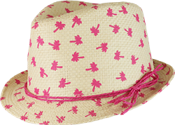 "Brooke Printed Trilby - Natural, Toddler"