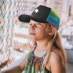 Hayley Cap - Black, Kids Adjustable