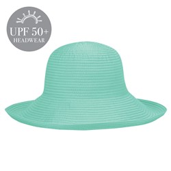 "Black Ice Victoria Hat - Mint, OS Adjustable"