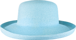 "Black Ice Brenda Sun Hat - Blue, OS Adjustable"