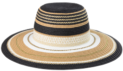 Cynthia Sun Hat - Black