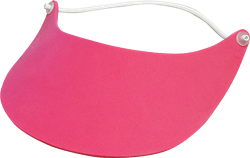 "Black Ice EVA Visor - Pink, OS Adjustable"