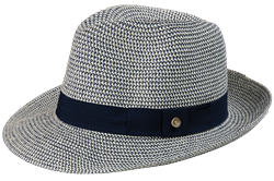 Tom Panama Hat - Navy
