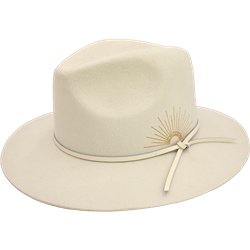 Sorin Fedora Hat - Cream