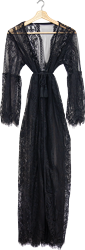 Oneday Feelin' It Robe - Black