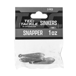 JW Tec Tackle Snapper Sinkers 2oz 3PCS