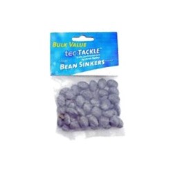 JW Tec Tackle Bean Sinkers #2 35PCS