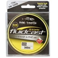 Dog Tooth Fluidcast Braid X8 Yel 300m 50lb