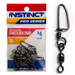 Instinct Pro Swivel Black Crane Snap #4