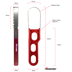 Maritec Scaler HDuty Double sided SL02
