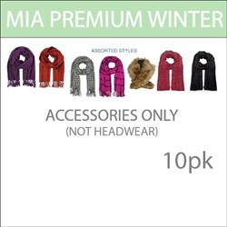 Mia Premium Winter Accessories - 10 Pack