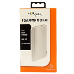 Synk Powerbank Dual USB 4000Mah