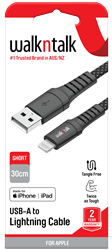 WNT Premium 30cm Charge &amp; Sync Cable - Lightning