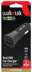 FAST CHARGE Power delivery Quick Charge Car Charger Bullet
