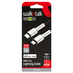 FAST CHARGE Power delivery Apple Lightning Cable