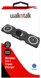 WNT Wireless 3-in-1 Travel Charger