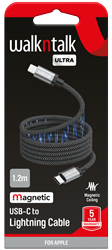 Ultra Mag USB-C to Lightning Cable 1.2m