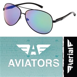 Aerial UV400 Aviator Sunglasses