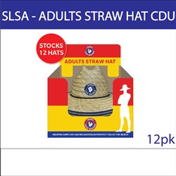 SLSA Adults Straw CDU - 12pk