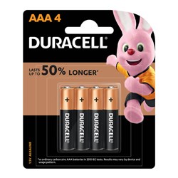 Duracell Coppertop AAA 4 Pack